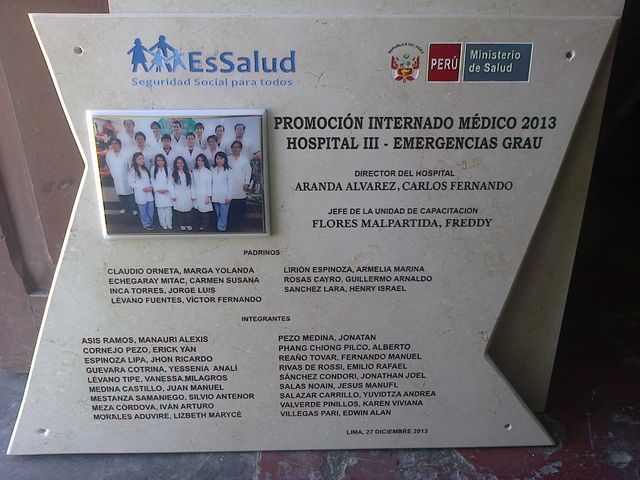 PLACA MARMOL MARFIL Y FOTOCERAMICA